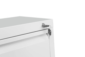 Mobilier de bureau Vertical en acier à 4 tiroirs, serrure combinée, <span class=keywords><strong>casier</strong></span> de <span class=keywords><strong>rangement</strong></span>, dossier A4 F4, classeurs à 4 tiroirs - Product Image 3