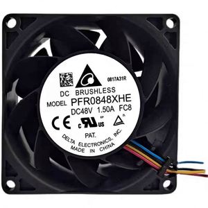 PFR0848XHE Sets of 8038 Fans 48V 1.5A 80*38MM Four-<b>wire</b> High-volume Fans. PFR0848XHE Sets of 8038 Fans 48V 1.5A 80*38MM - Product Image 1