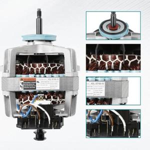 Moteur à induction 130 mm monophasé 1000 tr/min à montage sur bride pour sécheuse, numéro de pièce 131560100 - Product Image 4