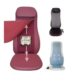 Draagbare Comfortabele Heat Shiatsu Infrarood Vibrerende Slaapbank Massagekussen Met Verwarming