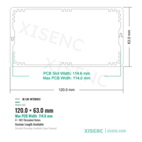 Boîtier en aluminium extrudé pour contrôleur, étui de protection avec gravure laser et support OEM