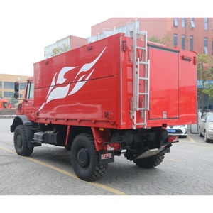 Nuevo <span class=keywords><strong>Mercedes</strong></span> <span class=keywords><strong>Unimog</strong></span> Diésel 230HP 4X4, Camión de Bomberos Todoterreno de Servicio Pesado para Rescate de Emergencia - Product Image 5
