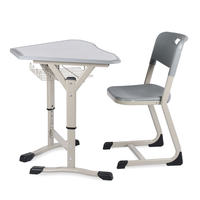 Meubles scolaires durables, table de formation collaborative, bureau et chaise pour étudiants pour la salle de classe