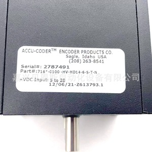 Encodeur Accu-Coder 716*-C100-HV-HD14-6-S-T-N Automatisation industrielle Haute efficacité 5 à 28 V - Product Image 1