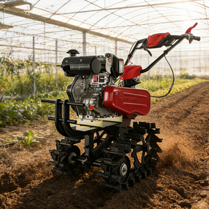 Motoculteur <span class=keywords><strong>à</strong></span> chenilles double chaîne 173 Diesel pour le désherbage et le labour agricoles - Product Image 1
