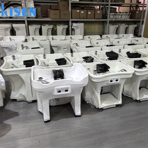 Lavacabezas de Lujo Kisen para Salón de Belleza con 2 Tanques, Circulación de Agua y Temperatura Constante - Product Image 5