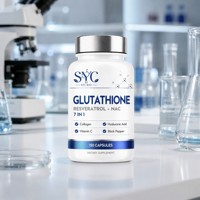 Capsules de glutathion 7-en-1 OEM avec resvératrol et NAC pour l'éclaircissement de la peau et la réparation cellulaire chez l'adulte - Vente en gros