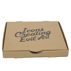 Großhandel Lebensmittel zum Mitnehmen Verpackung Pappe Kraft papier Box biologisch abbaubare Einweg-Lebensmittel behälter