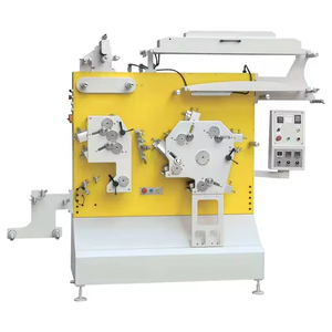 Máquina de impresión flexográfica de etiquetas de cuidado de prendas de 6 colores para cinta de satén de poliéster, cinta de tafetán - Product Image 2