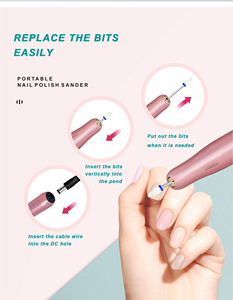 2024 Mini stylo USB polissage perceuse à ongles vente chaude pièce à main électrique pour <span class=keywords><strong>manucure</strong></span> - Product Image 6