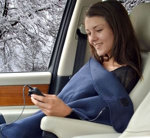 12v coperta da neve elettrica coperta da viaggio riscaldata per auto e rv per riscaldamento a clima freddo coperta couture chauffante inverno - Product Image 3