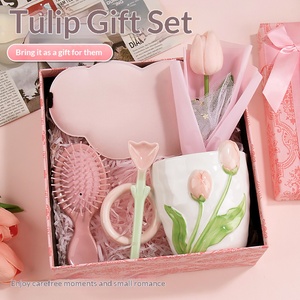 Promotion Festival 2026 en Gros : Coffret Cadeau d'Affaires de Luxe Léger avec Ensemble de Tulipes Portables de Haute Qualité - Product Image 1
