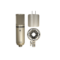 Micrófono de Condensador Profesional para Estudio Midiplus Hz9, Micrófono de Grabación XLR con Diafragma Grande de 34 mm para Voces y Instrumentos Profesionales