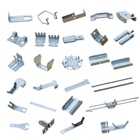 Profilés métalliques pour plaques de plâtre WLX, accessoires de plafond, divers accessoires de plafond, clips de fixation extérieurs, rail de support suspendu