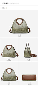 Sacs à main en cuir PU pour femmes, sacs Hobo pour dames, sacs à bandoulière pour mères, sacs à main pour femmes - Product Image 6
