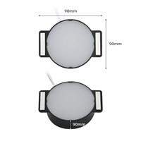 Produit phare : Ensemble d'éclairage LED intelligent à capteur tactile pour miroir, DC12V 2A 24W, réglable, garantie 2 ans, pour miroirs de 1 à 5 mm d'épaisseur