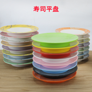 Platos de Melamina Japoneses Coloridos de 6 Pulgadas, Diseño Clásico, Plato Giratorio para Servir <span class=keywords><strong>Sushi</strong></span>, Vajilla de Plástico para Fiestas - Product Image 5