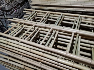 Bamboo <strong>Ladder</strong> Rack for Space-Saving Organization in <strong>Bathroom</strong> Living Room or Wardrobe for Clothing &amp; Towel <strong>Storage</strong> - Product Image 6