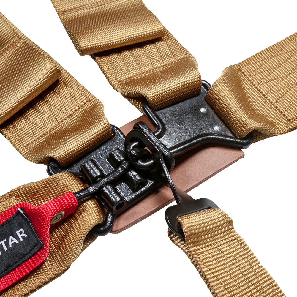 KYOSTAR ユニバーサルUTV 3インチストラップ ゴールドシートベルト 5点式レーシングシートベルト ハーネス メタルラッチ＆リンクロック付き|  Alibaba.com