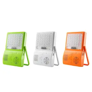 Luz LED solar de emergencia para acampada, lámpara de música para uso en exteriores con carga solar, luz de advertencia con Altavoz bluetooth