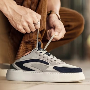 Chaussures décontractées pour hommes, légères, antidérapantes, en mesh, tendance, idéales pour la marche, le skateboard, le printemps - Product Image 4