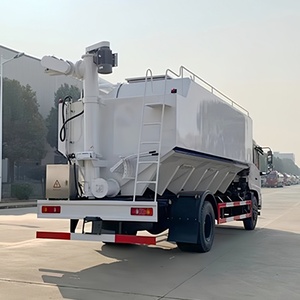 Camión de Transporte de Alimentos a Granel Dongfeng 4x2, Camión de Entrega de Granos y Alimentos para Aves con Barrena Eléctrica para Granjas - Product Image 2