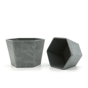 YICAI – <span class=keywords><strong>Pot</strong></span> de fleurs rond de forme géométrique nordique pour balcon, <span class=keywords><strong>plantes</strong></span> vertes succulentes d'extérieur, <span class=keywords><strong>plantes</strong></span> vertes <span class=keywords><strong>en</strong></span> <span class=keywords><strong>Pot</strong></span> - Product Image 5