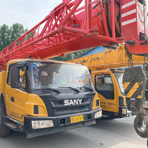 รถเครนรถบรรทุก SANY 25 ตันมือสอง SANY STC250S รถเครนไฮดรอลิกเคลื่อนที่มือสอง - Product Image 4