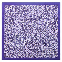 Tapis de jeu de mahjong personnalisé imprimé avec des fleurs bleues du Texas, 31,5 pouces, pliable, en caoutchouc absorbant les chocs