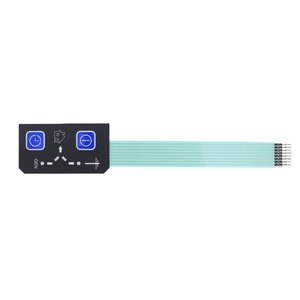 Silk Screen Printing Tactile Single Push Button Membrane Switch <b>Panel</b> - Product Image 3