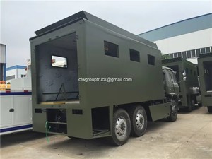Évalué 200 personnes à manger <span class=keywords><strong>camion</strong></span> de vente de nourriture de couleur verte 6x4 - Product Image 6