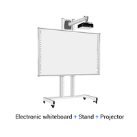 Tableau blanc interactif tout-en-un à écran tactile plat Interact Panel Tableau blanc électronique numérique interactif pour la conférence
