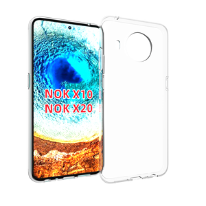 Coque de téléphone portable <span class=keywords><strong>Nokia</strong></span> <span class=keywords><strong>X10</strong></span>/ X20, étui Transparent en TPU Ultra mince et souple - Product Image 1