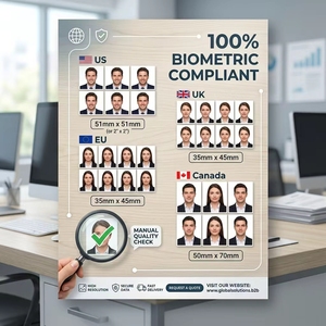 Servizio di <span class=keywords><strong>Stampa</strong></span> Foto Passaporto Ultra HD, <span class=keywords><strong>Stampa</strong></span> Foto ID a 12 Colori, Applicazione per Visti Professionale, Ordine all'Ingrosso - Product Image 2