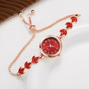 Relojes elegantes para Mujer, pulsera de lujo con diamantes de imitación, reloj de cuarzo, reloj para Mujer y niña, regalo sin caja - Product Image 3