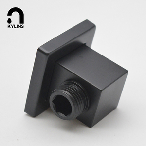 Connecteur <span class=keywords><strong>de</strong></span> tuyau <span class=keywords><strong>de</strong></span> <span class=keywords><strong>douche</strong></span> mural <span class=keywords><strong>de</strong></span> conception carrée en laiton chromé, sortie d'eau <span class=keywords><strong>de</strong></span> <span class=keywords><strong>douche</strong></span> en forme <span class=keywords><strong>de</strong></span> <span class=keywords><strong>coude</strong></span> - Product Image 4