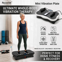 Titreşimli Platform Makinesi Crazy Fit Titreşim Plakası Egzersiz Makinesi Kilo Verme Masajı Mini Fitness Sağlık Evde Zayıflama