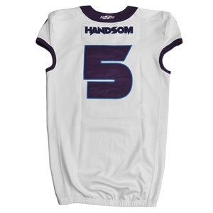 Vente en gros de maillots de football américain personnalisés sergé d'uniformes de football américain de haute qualité - Product Image 4