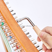 Clé de réglage de lyre en gros Kabat Factory, tige de réglage avec manche en bois, outil de réglage d'harpe