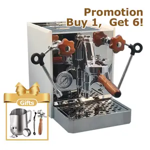 ماكينات إيطالية رائعة متعددة الوظائف أفضل ماكينة صنع قهوة الإسبرسو للأعمال