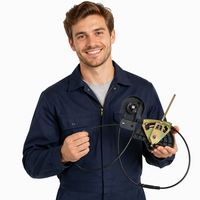 Ensemble de câbles de commande de souffleuse à neige 532428272 pour souffleuses à neige Husqvarna 11524 E/12524 SB/12527