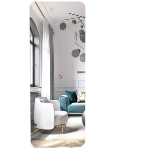 Full Length Aluminum Alloy Floor <b>Mirror</b> Metal Framed Modern Design For Home Use Dressing Try On Clothes - Product Image 5