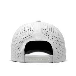 Cappello da Golf Sportivo Personalizzato <span class=keywords><strong>Plus</strong></span> Size in 100% Poliestere Oxford Dobby Terry con Logo in PVC, 5 Pannelli, Traspirante, Impermeabile e Regolabile - Product Image 5