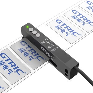 GTRIC Label Detection Photoelectric Switch High Speed Slot Optical Sensor 12-24V DC NPN PNP Non-transparent <b>Gap</b> Labels F409 - Product Image 1