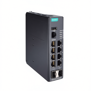 Commutateur Ethernet industriel géré 8 ports Gigabit Moxa TSN-G5008-2GTXSFP avec connecteur LC/PC, protocole IEEE 802.3 - Product Image 2