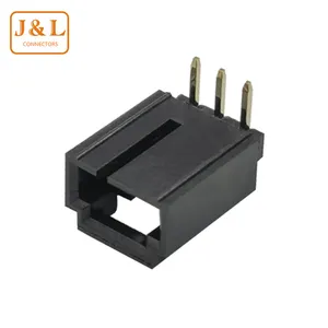 Goede Kwaliteit Mini L813 Contact Pins 2.54Mm Pitch Pcb Socket Wafer 90 Graden Voor Led Kast Driver