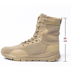 Scarpe tattiche funzionamento stivali da trekking <span class=keywords><strong>impermeabili</strong></span> all'aperto stivali da lavoro tattici con cerniere laterali - Product Image 5