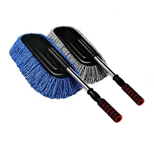 Exterior Interior Cleaning Extendable Microfiber Car Duster Brush