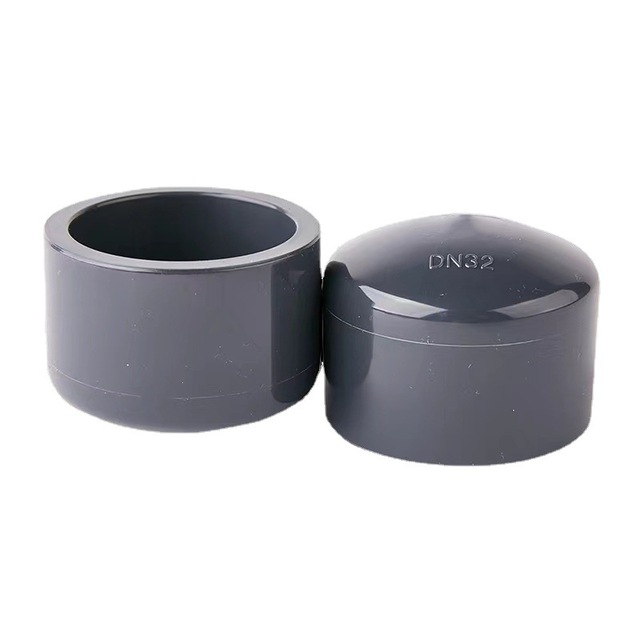 Factory Price High Quality ANSI/DIN /JIS Standard PVC Pipe Fittings Plastic End Cap PVC Pipe Fittings