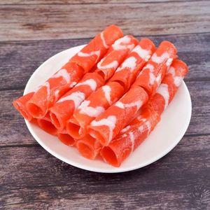 Modelo de exhibición de comida artificial: rollos de ternera y cordero simulados para decoración de restaurantes de hot pot y accesorios fotográficos - Product Image 4